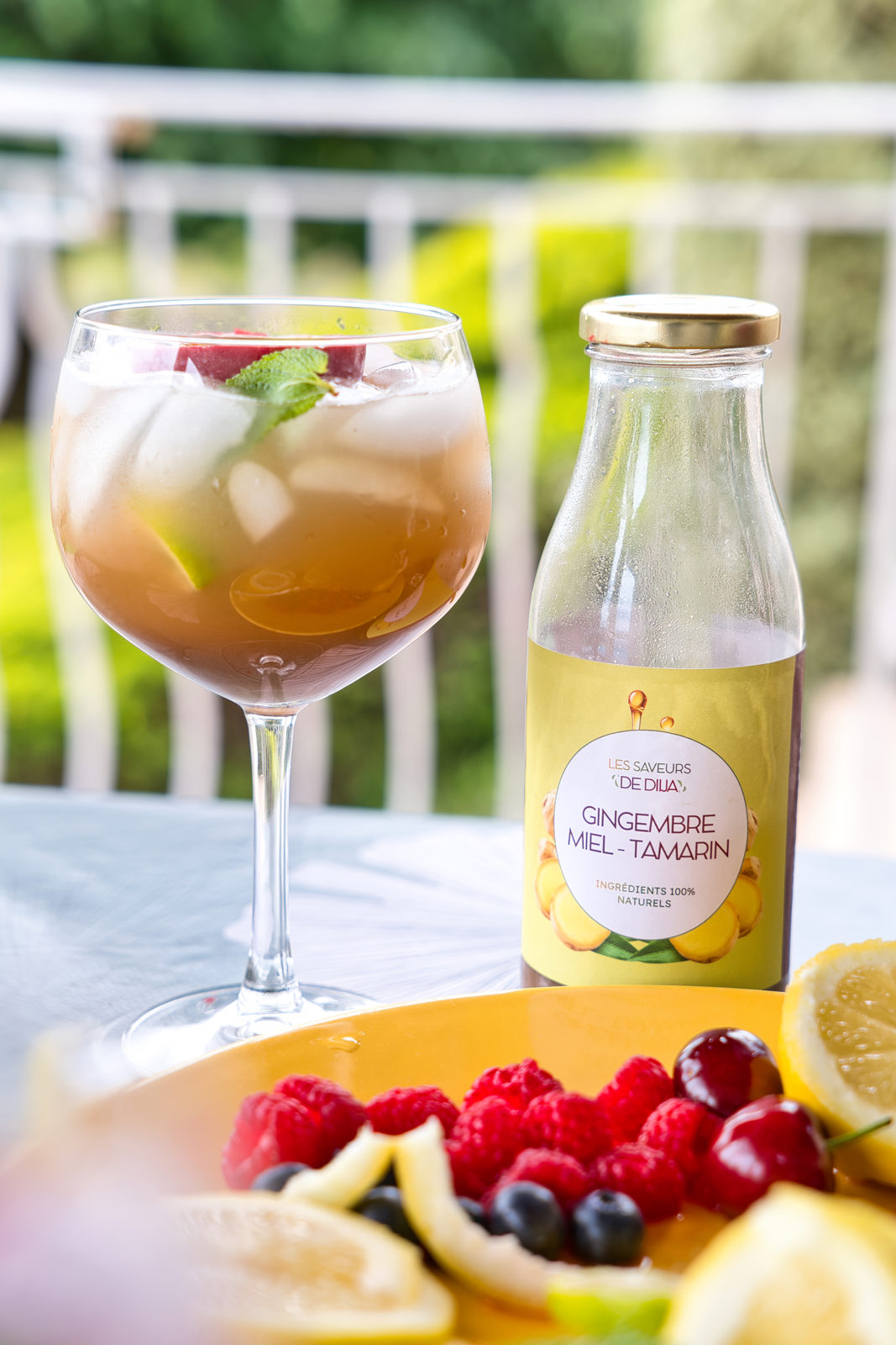 Jus de Gingembre au Miel et Tamarin